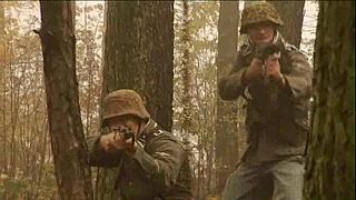 Молодые красавицы терпят над собой издевательства во вражеском лагере